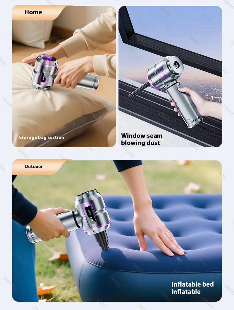 Car Vacuum Cleaner Mini Powerful 998000PA Portable Home Appliance Handheld Blower  Vacuum Cleaner for Car Cleaner