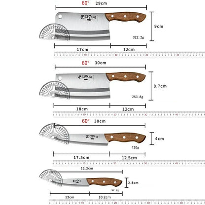 Kitchen knife for Chef, stainless steel forging, household knife set Kitchen super fast sharp slicing knife, kitchen accessories
