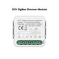 GIRIER Tuya Smart ZigBee 3.0 Dimmer Switch Module WiFi Breaker Relay for Dimmable Bulb Supports 2-way Control Works with Alexa
