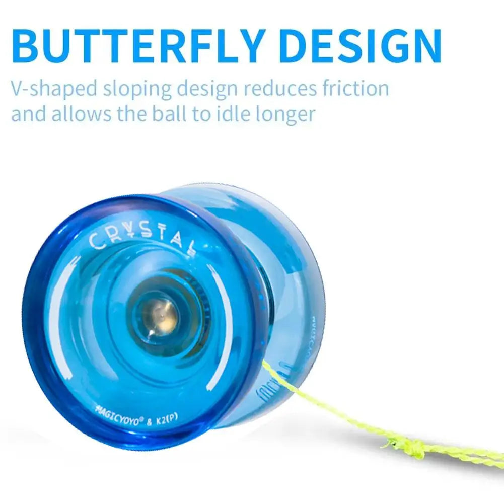 MAGICYOYO K2 Dual Purpose Responsive Yo-Yo for Beginner Unresponsive Bearing for Intermediate Bearing for Advanced