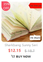 Sharkbang A7 Square Loose Leaf Diary Notebook Glitter Journals Agenda Planner PVC Binder Goo Card Book Gift Set Stationery