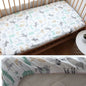 Baby Crib Fitted Sheet Newborns Bed Linen Children Cotton Cot Mattress Cover Protector For Toddler 130x70cm Allow Custom Size