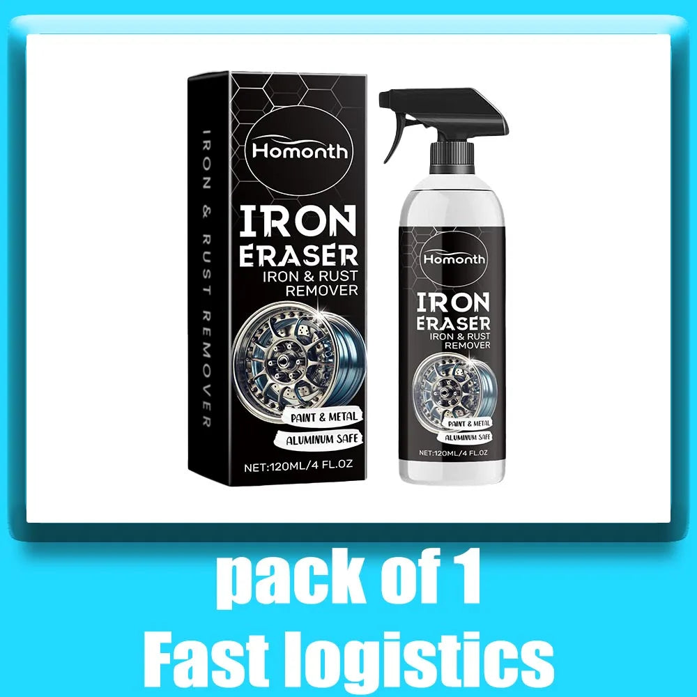 Multi-Purpose Rust Remover Spray | Strong Elimination of Rust & Iron Buildup, Ideal for Chrome Paint & Automotive Maintenance