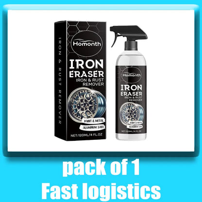 Multi-Purpose Rust Remover Spray | Strong Elimination of Rust & Iron Buildup, Ideal for Chrome Paint & Automotive Maintenance
