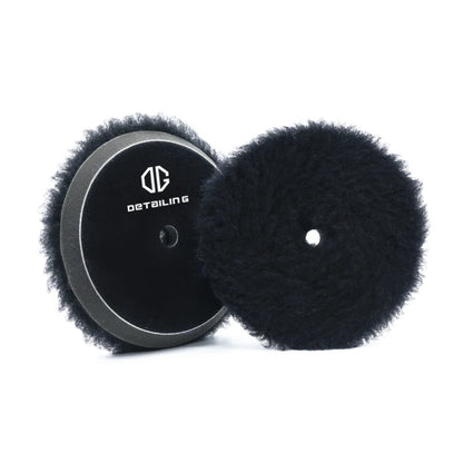 DETAILING Car Polishing Pad Wool Buffing Pads Waxing Polishing Disc Cleaning Scratch Removal Tool 3/5/6 Inch Self-Adhesive