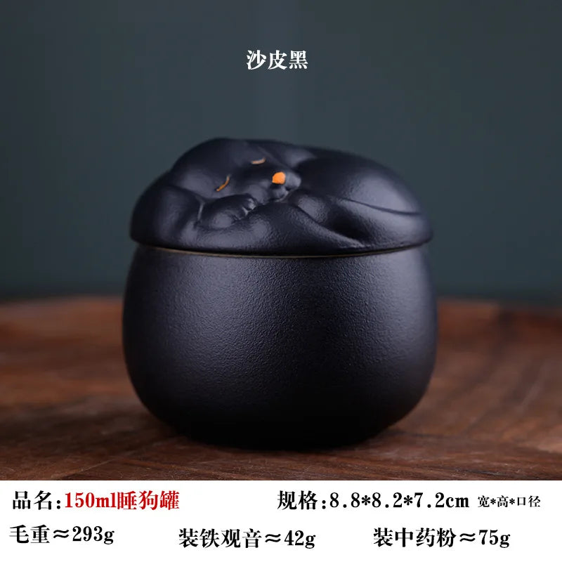 Ceramic Urn Dog Hair and Teeth Storage Pets Memorials Urn for Dogs Ashes Sealed and Moisture-proof Pet Souvenir Products