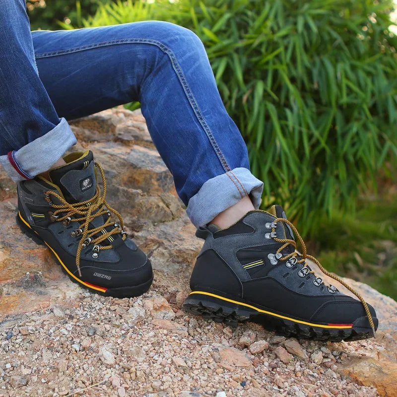 Mixed Gender Hiking Shoes Men Winter Mountain Climbing Trekking Boots Top Quality Outdoor Fashion Casual Snow Boots Plus Size 47