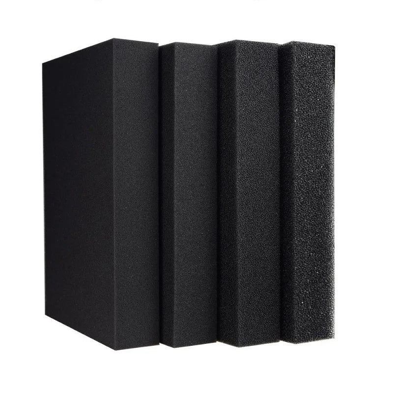 Aquarium Biochemical Cotton Filter Practical Aquarium Pond Foam Sponge Filter Black Multi-size Aquarium Supplies 15 25 35 50 PPI