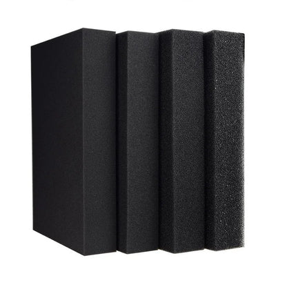 Aquarium Biochemical Cotton Filter Practical Aquarium Pond Foam Sponge Filter Black Multi-size Aquarium Supplies 15 25 35 50 PPI