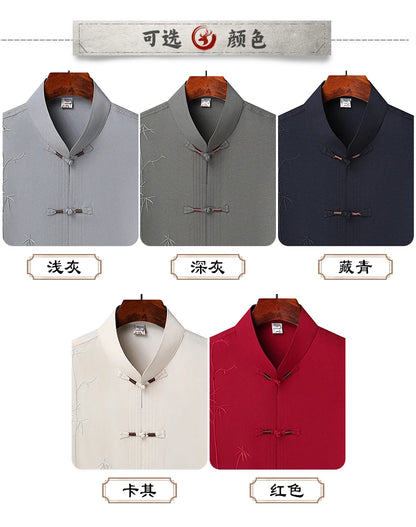 men's sets (shirt + trousers) 2026 summer new style men fashion shirt short sleeve shirt High quality shirts male two piece