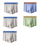 5 Pcs Men's Striped Funny Boxer Shorts Underwear Sexy Underpants Man Male Homme U Convex Shorts Lingerie Boxershorts  Panties