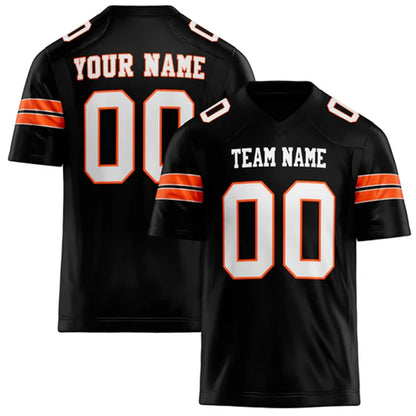 Customized Team Name Number Name Rugby T-shirt Personalized DIY V Neck Black Mens Sports T Shirt Loose Quick Dry Team Uniforms