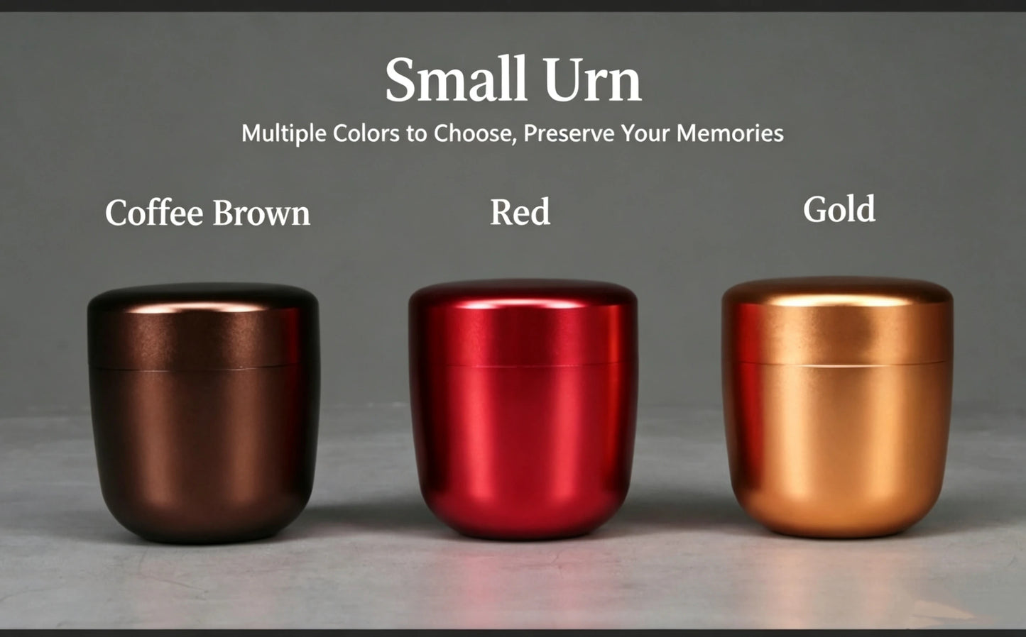 Hot Sale L8 Ashes Aluminum Alloy Capsule Mini Keepsake Iron Urn Funeral Casket Pet Urn Human pet memorials and gifts