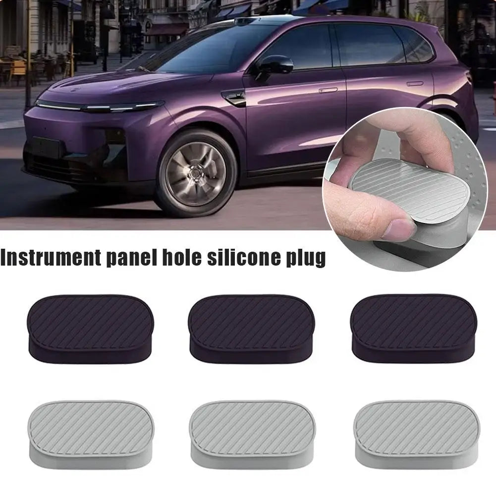 3pcs Instrument Panel Hole Silicone Plug For Leapmotor B10 2025 2026 Hole Plug DIY Decoration Accessories Car Interior Decor