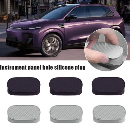 3pcs Instrument Panel Hole Silicone Plug For Leapmotor B10 2025 2026 Hole Plug DIY Decoration Accessories Car Interior Decor
