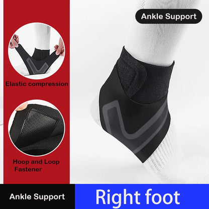 1 Pc Ankle Brace Support Compression Sleeve Elastic Foot Bandage Protective Wrap Sports Socks