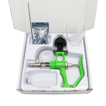 Veterinary Injection Syringe  With Bottles Automatic Pig Goat Cow Continuous Syringe Multifunction Liquid Feeding