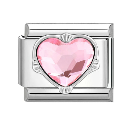 Y2K Series Heart Flowers Cherry Ball Butterfly Italian Charm Links Fit 9mm Stainless Steel Bracelet DIY Making Jewelry Gifts