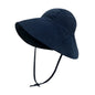 Baby SunHat Summer Boys Girls Bucket Hat Kids Cotton UV Travel Hats Child Big Brim Outdoor Beach Caps Fashion Casual Panama Cap