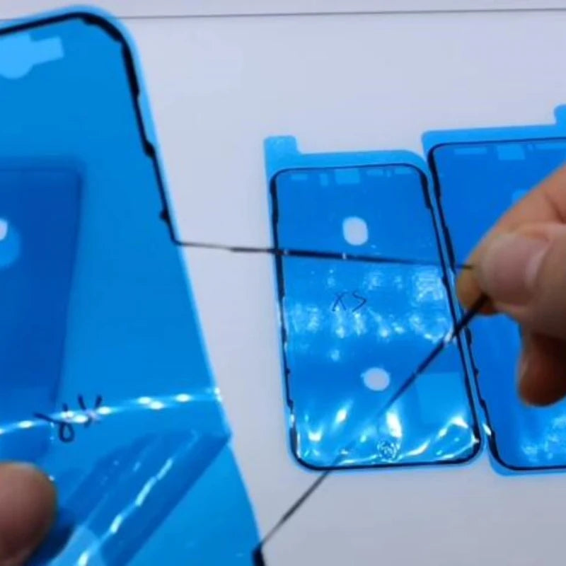 AliSunny 10pcs Waterproof Sticker for iPhone 11 12 13 7 6S Plus  XS 8 X 3M Adhesive LCD Screen Frame Seal Tape Repair Parts