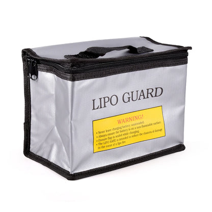 Lipo Guard Safety Bag Fireproof Explosion-Proof Portable Lipo Safety Bag 215*115*155mm for RC FPV Racing Drone Car Battery Safe