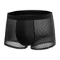 Bamboo Fibre Shorts Men large size Microfiber Fiber Briefs Underwear Compression Stretch plus size