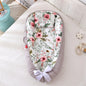 Baby Nest for Co Sleeping Newborn Baby Lounger Cotton Breathable Adjustable Baby Crib In Bed Portable