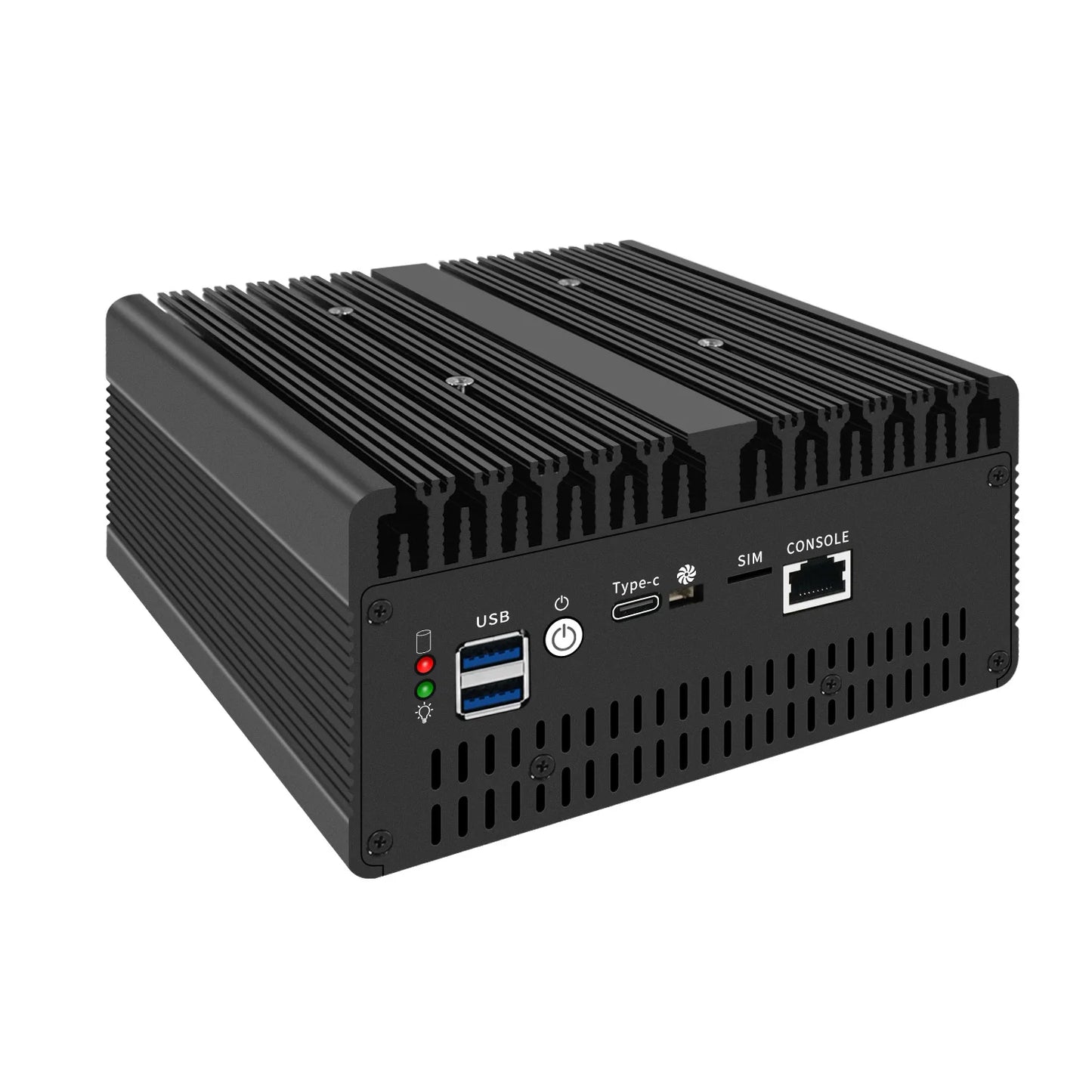 New Solid Firewall Appliance 12th Gen Intel Pentium Gold 8505 10G/1G SFP 4*2.5G RJ45 LAN 2*DDR5 NVMe Mini PC Proxmox ESXi Server
