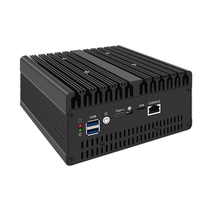 New Solid Firewall Appliance 12th Gen Intel Pentium Gold 8505 10G/1G SFP 4*2.5G RJ45 LAN 2*DDR5 NVMe Mini PC Proxmox ESXi Server