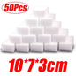 50/100Pcs Melamine Sponge Magic Sponge Eraser Melamine Cleaner for Car 10x7x3cm Auto Detailing Nano Cleaning Sponges Car Wash