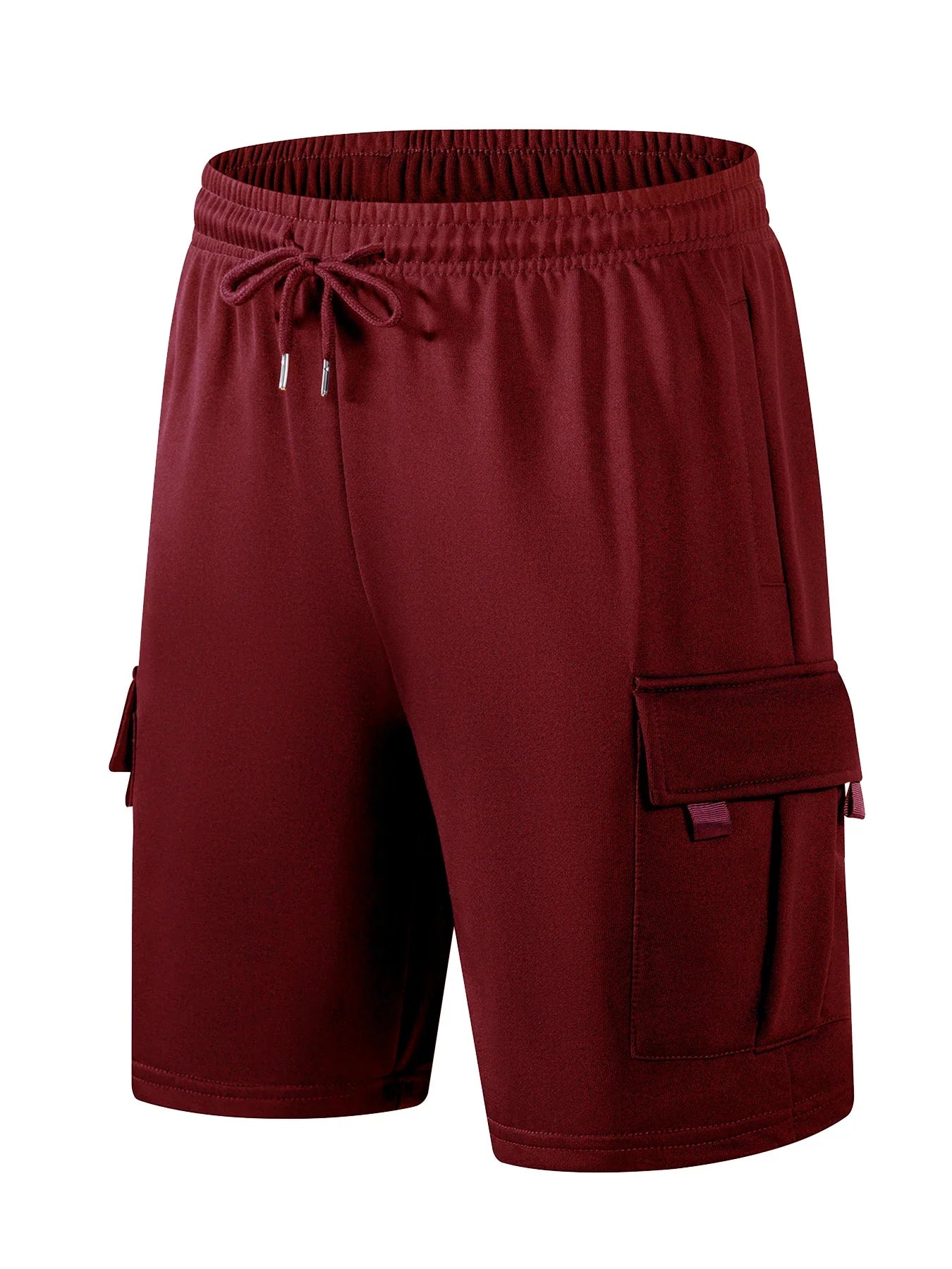 Summer Men's Sport Shorts Male Breathable Loose Multi-pockets Cargo Shorts Outdoor Jogging Fitness Casual Drawstring Mens Shorts