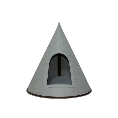Modern Christmas Tree Cat Tent Knitted Design Warm Pet House for Cats and Kittens Ready to Use Living Room OEM ODM