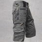 Men's Cotton Casual Cargo Shorts Summer New Loose Straight Oversized Workwear Shorts Multi Pockets Outdoor Short