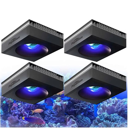 PopBloom RL90 WiFi Reef Aquarium Light 100W, Professional Marine Aquarium LED Full Spectrum for Reef Coral SPS/LPS Fish Tank LED