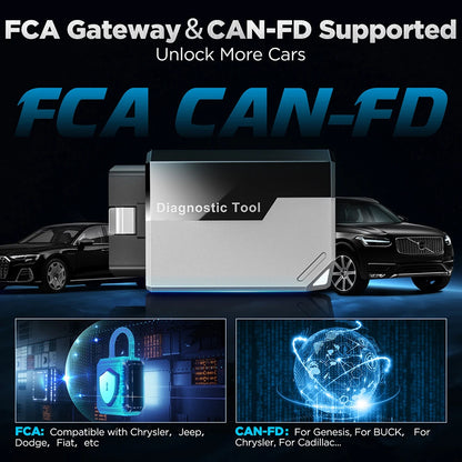 KINGBOLEN Ediag Elite All system 10+ Reset OBD2 Scanner FCA CAN FD Bidirectional Diagnostic tool Lifetime free update PK AIOBD
