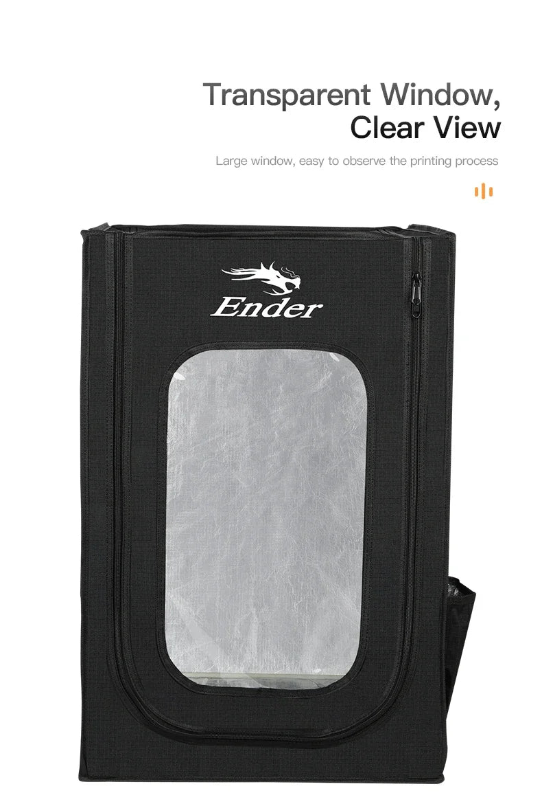 Creality Official Ender Enclosure Update Constant Temperature Fireproof Dustproof 3D Printer Protective Cover for Ender-3/3 V2