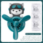 No perfume DIY fragrance Pilot dog car air freshener rotating plane ornament vent aroma diffuser decoration accessories cool fun