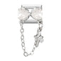 New Shiny Zircon Heart Butterfly Flower Star Bow Italian Charm Links Fit 9MM Stainless Steel Bracelet Girls' DIY Making Gift