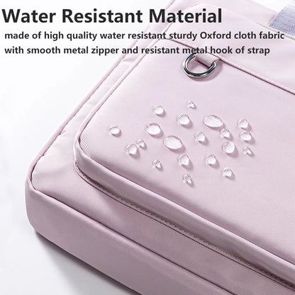 Laptop Shoulder Bag 13.3 15.6 inch for Women Notebook Briefcase Handbag for Macbook Pro 14 16 M4 M3 Air 15 Huawei Xiaomi Dell HP