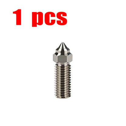 For Creality Ender 3 V3 KE K1/k1 Max Nozzle 0.4 0.6 0.8mm Nozzles Hard Steel Copper Plated Brass Genius Pro Vyper K1 Pro Hotend