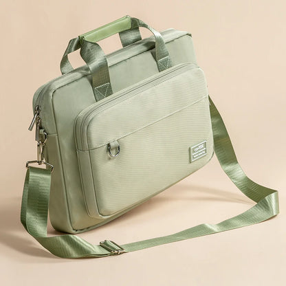 Laptop Shoulder Bag 13.3 15.6 inch for Women Notebook Briefcase Handbag for Macbook Pro 14 16 M4 M3 Air 15 Huawei Xiaomi Dell HP
