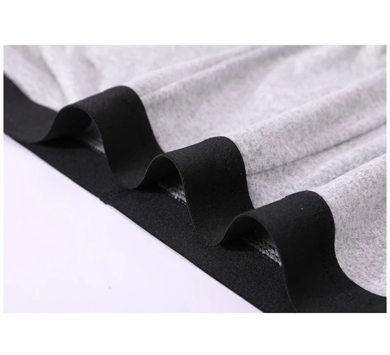 4Pcs Men Boxer Black Mens Panties Underwears Breathable Sexy Male Boxer Solid Underpants Comfortable Underwear Men's Boxers
