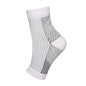 1Pair Sports Ankle Support Brace Compression Sleeve Plantar Fasciitis Sock for Achilles Tendonitis Joint Pain Swelling Heel Spur