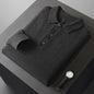 Mens Button Pullover Sweater Lapel Slim Fit Pullover Knit HeavyWeight Polo Sweaters Winter Outdoor Warm Solid Color Streetwear