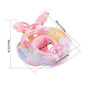PVC Infant Pool Float with Canopy and Anti-Tip Seat Upgraded Inflatable Baby Pool Float Leak-proof for Toddler Aged 6-36 Months