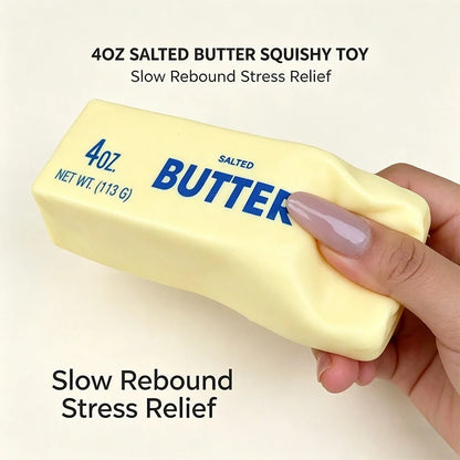 Butter Stick Squishy Squeeze Fidget Toy Sticky Butter Stick Shapeable Slow Rebound Fidget Squeeze Toy Adult Sensory Fidget Toys