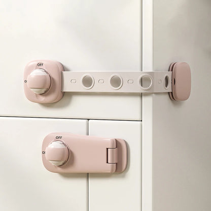 Baby Safety Lock Drawer Child Safety Cabinet Locks Adhesive Cabinet For Drawer Door Latches Baby Safe Straps Child Door Security