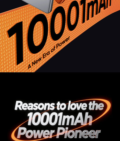 realme P4 Power 5G Smartphone 10001mAh Battery 80W Ultra Fast Charge MediaTek Dimensity 7400 Ultra 5G 6.8'' 144Hz Screen NFC 2026 Nest Mobile Phone Big Battery