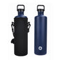 FEIJIAN Stainless Steel Water Bottle Portable Cycling Sports Bottle Leakproof BPA Free Large Capacity With Bottle Bag