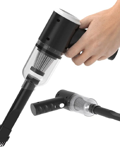 Mini Wireless Wet Dry Car Vacuum Cleaner USB Recharge Portable Handheld Cleaning Device For Car Interior Household Home Use